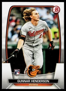 Gunnar Henderson 2023 Bowman RC Baltimore Orioles - Foto 1 di 2
