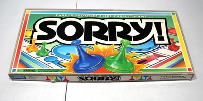 VINTAGE Sorry COMPLETE Parker Brothers 1992 Classic Board Game Kids Family - Image 1 of 4
