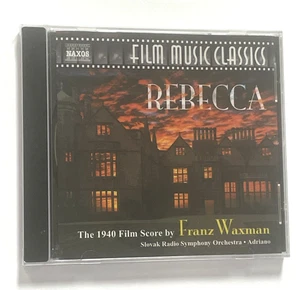 Rebecca (1940 Film Score) by Waxman / Adriano / Slovak Radio So (CD, 2005) NEW - Bild 1 von 2