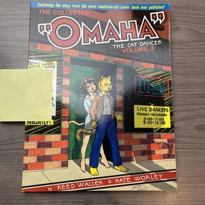 Fregadero de cocina OMAHA The Cat Dancer Collected Volumen 3 Reed Waller Kate Worley - Imagen 1 de 5