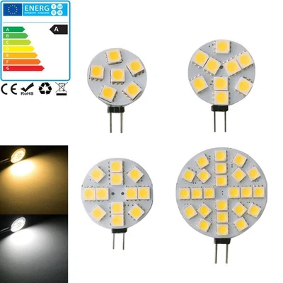 10/6PCS G4 LED DC 12V 1W 2W 3W SMD Leuchtmittel Lampen Dimmbar Kaltweiß Warmweiß - Bild 1 von 4