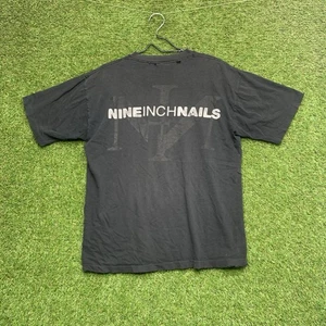 Vintage Nine Inch Nails Shirt Herren Large NIN Single Stitch Faded Band Tee 90s - Bild 1 von 13