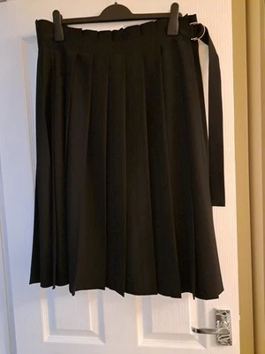 COS kilt Skirt Black Size 44 - Image 1 of 4