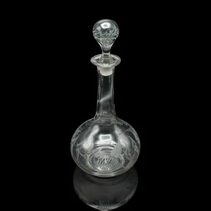 Vintage Wine Decanter, English, Glass, Aerator, Liqueur Vessel, Mid 20th Century - Picture 1 of 10