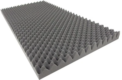 Dibapur Noppenschaumstoff (TYP 100x50x4 cm) AKUSTIKSCHAUMSTOFF Schall Dämmung z