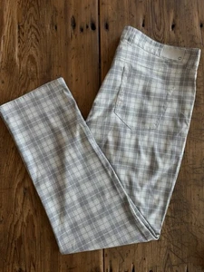 Pantalones Peter Millar EB66 para hombre 38x30 a cuadros rendimiento de golf 5 bolsillos elásticos - Imagen 1 de 8