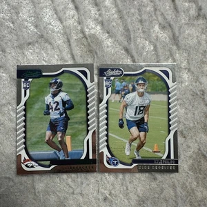 2022 Absolute Rookie Card Lot Kyle Philips #180 Nik Bonitto Green #188 RC - Bild 1 von 7