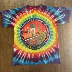 Camiseta Grateful Dead Tie-Dye EE. UU. De Colección Música Rock M/L Usada - Imagen 1 de 3