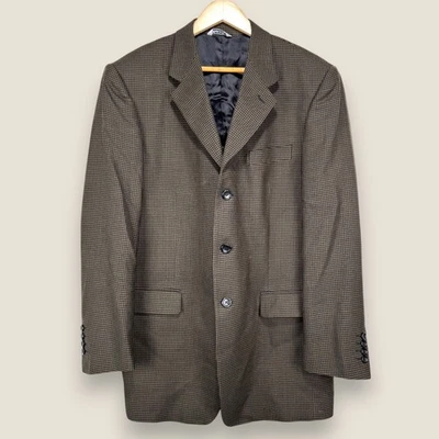 Спортивное пальто Lord & Taylor Metropolitan Lanificio Calvino Vitale 40R коричневое Италия - Изображение 1 из 4