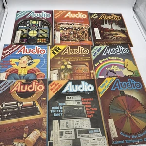 Lot Of 11- 1975 Audio Magazine Lot Vintage -“Authoritative High Fidelity” - Picture 1 of 22