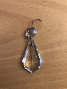 8 Pcs Crystal Chandelier Part 1 3/4 In Pendant - Picture 1 of 1