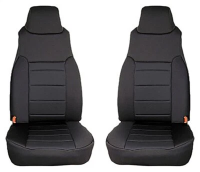 Fundas de asiento delanteras de neopreno Rugged Ridge para Jeep Wrangler TJ 97-02 Foto 1 de 4
