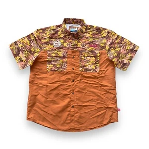 Magellan x Shiner Fish Gear Moisture Wicking Relaxed Fit Button Down Men's XL - Picture 1 of 6