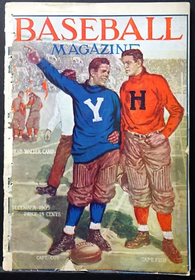 Dec 1909 Baseball Magazine - Ed Walsh, Mordecai Three Finger Brown, World Series - Image 1 of 4