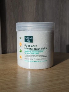 Earth Therapeutics Foot Care Mineral Bath Salts -1.25lb (30oz) -Dead Sea & Epsom - Picture 1 of 5