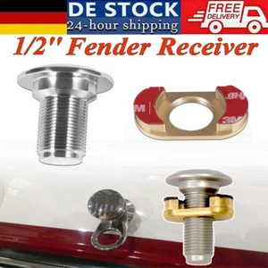 1/2'' Stainless Steel Quick Release Fender Receiver Boat Cleat Marine Lock Kit - Bild 1 von 10