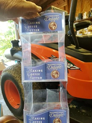 Expositor organizador de mesa vintage con soporte para café campo Foto 1 de 4