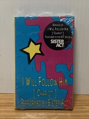 Sister Act, I Will Follow Him ["Chariot"] Cassette Single 1992, Hollywood Record - Image 1 of 3