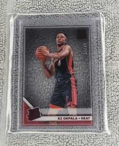 2019-20 Donruss Clearly KZ Okpala Red Rated Rookie 🔎 #/49 Miami Rare Numbered - Picture 1 of 3