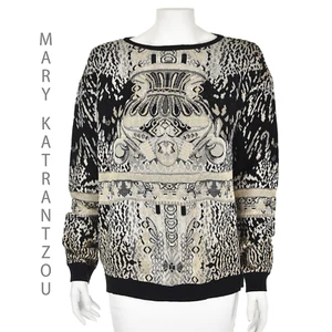 MARY KATRANTZOU Vintage Oversized Pullover Sweater Fits S/M/L - Picture 1 of 6