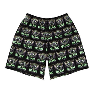 Blink Friction Unisex Athletic Long Shorts Gym Sun Fun - Picture 1 of 25