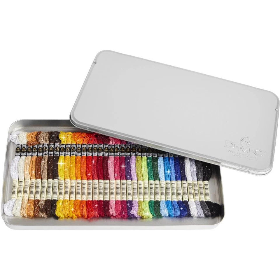 DMC Embroidery Floss Thread SPECIALTY, Collector's Tin, NEWEST COLORS, Coloris - Image 1 of 1