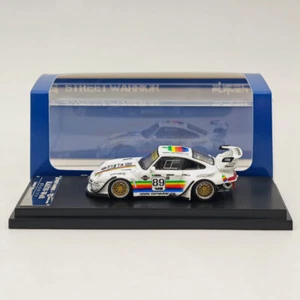 SW 1:64 White 911 RWB 993 Apple #89 Racing Sports Model Diecast Metal Car - Picture 1 of 7