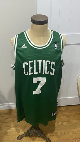 Al Jefferson Boston Celtics #7 Adidas Swingman NBA Basketball Jersey Mens XL Cover