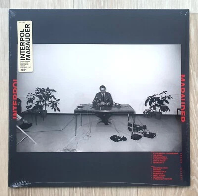 INTERPOL Marauder LP Cream Vinyl 2018 US Limited Matador Sealed - Image 1 of 4