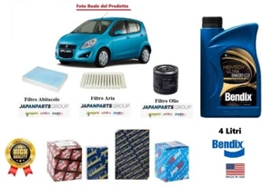 Kit Filtri Tagliando + Olio per Suzuki Splash EX 1.0 48 50 Kw 65 68 Hp Cv - Imagen 1 de 8