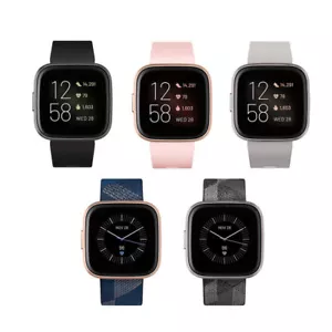 Smartwatch Fitbit Versa 2 Edizione Speciale Salute Fitness Tracker Attività FB505 - Foto 1 di 11