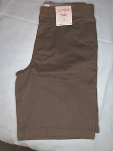 Cat And Jack Flat Front Shorts Charcoal Gray Size 10h - Picture 1 of 3