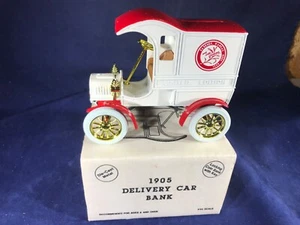 A2-64 ERTL 1:25 SCALE DIE CAST BANK - 1905 DELIVERY CAR - BASENOR, KANSAS - 1989 - Picture 1 of 5
