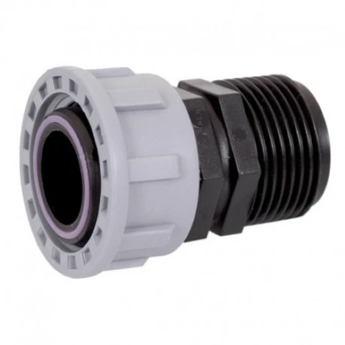 IRRITEC SPA Manicotto collettore in PP con filetto Maschio/Femmina 1"x1" - O'ring inclusa