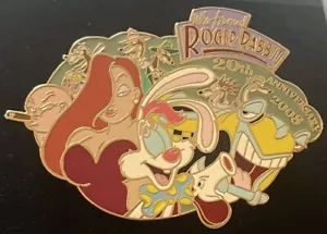 Disney Shopping Roger Rabbit Jessica 20th Anniversary 2008 LE 300 Pin JUMBO - Bild 1 von 4