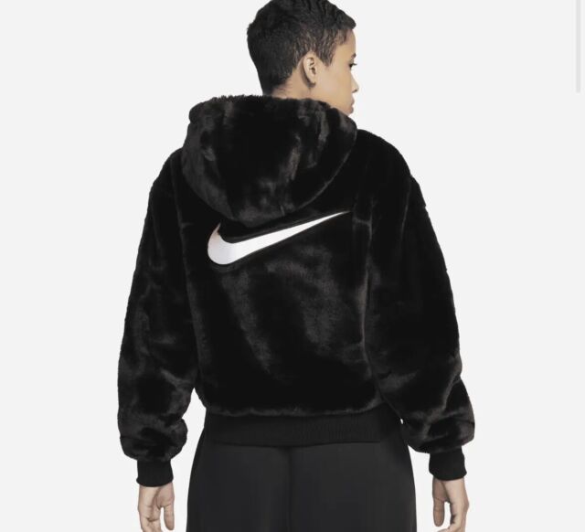 Nike Faux Fur Outer Shell Coats, Jackets & Regular Size Vests for 