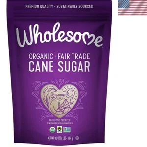 Fair Trade Organic Cane Sugar, 32-Ounce Pack – Sweeten Naturally & Deliciously - Picture 1 of 4