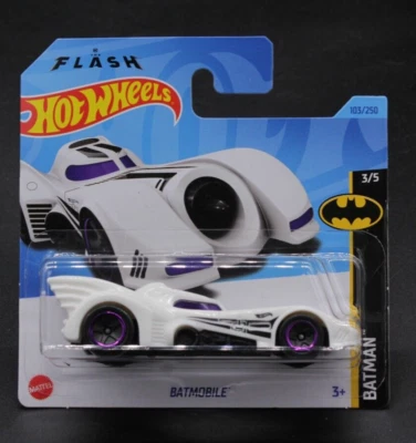 Hot Wheels Batmobile 103/250 HW Batman 3/5 Auto 1:64 2023 - Immagine 1 di 2