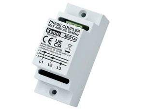 Kemo M091A Łącznik fazowy Powerline do szyny kapeluszowej Szafa licznikowa Rozdzielacz - Zdjęcie 1 z 2