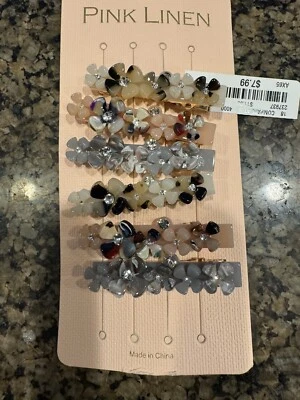 Розовый льняной зажимы новый с Ярлыками - Изображение 1 из 3