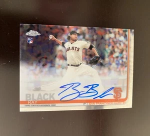 Autógrafo Topps Chrome Ray Black Rookie 2019 - Imagen 1 de 2