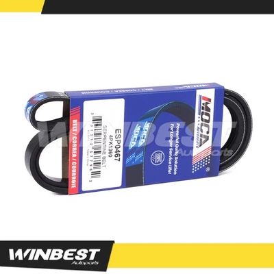 Serpentine Belt 4PK1360 for Ford Escape Focus Fusion Transit Connect 2.0L 2.5L Foto 1 de 4