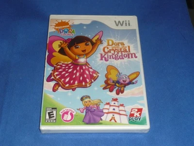 DORA SAVES THE CRYSTAL KINGDOM (NINTENDO WII, 2008) NTSC BRAND NEW & SEALED - Image 1 of 4