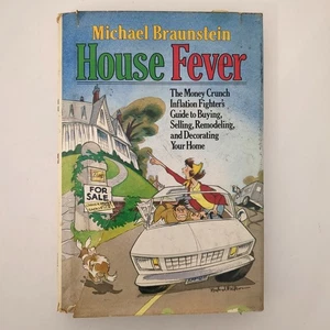 House Fever Real Estate Guide Hardcover Book Michael Braunstein 1980 - Picture 1 of 24