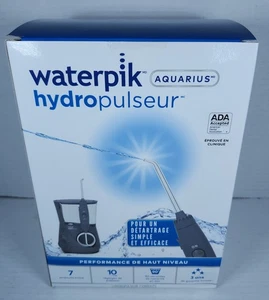 Waterpik Aquarius Zahnseide Zahnspange 10 Einstellungen 7 Spitzen grau WP-667 - Bild 1 von 13