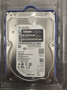 4XB7A13555 - ThinkSystem ST50 3.5" 2TB 7.2K SATA 6Gb  HDD 00MX126 - Picture 1 of 2