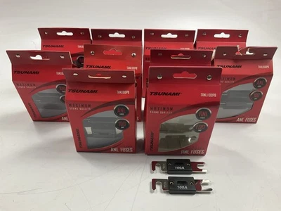 (10) Paquetes de fusibles ANL Metra TANL100PB Tsunami 100 amperios - 2/PACK - fusibles de audio para automóvil Foto 1 de 4
