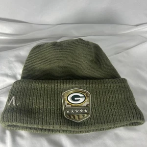 Auténtico gorro tejido deportivo New Era Green Bay Packers On Field para clima frío - Imagen 1 de 5