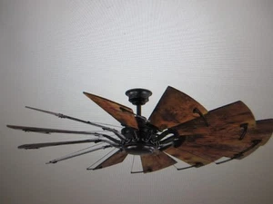 Progress Light Springer 60 in Architectural Bronze Coastal Windmill Ceiling Fan - Picture 1 of 6