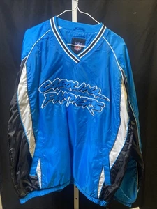 Neu ohne Etikett NFL Team Apparel Carolina Panthers Pullover GEFÜTTERT Windbreaker XL EBC25 - Bild 1 von 7